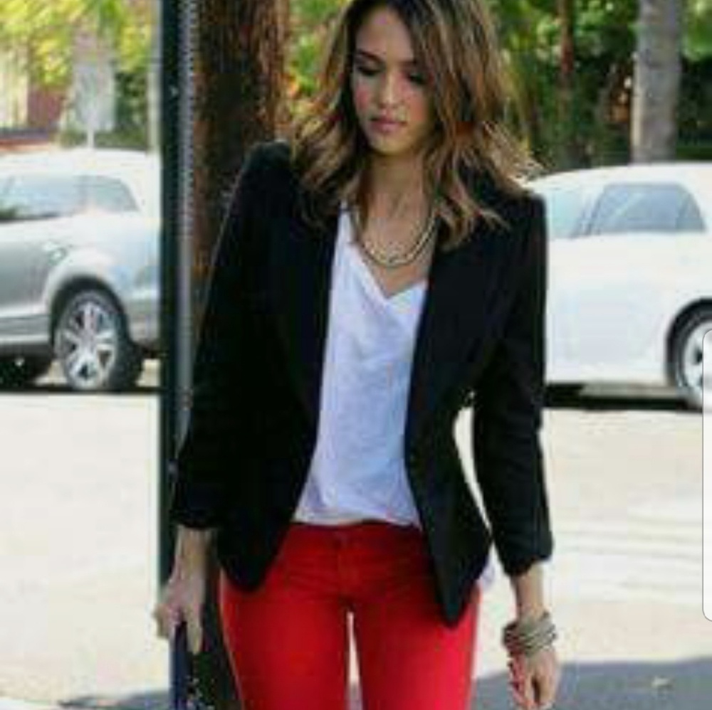 Red Skinny Jean's by American Eagle